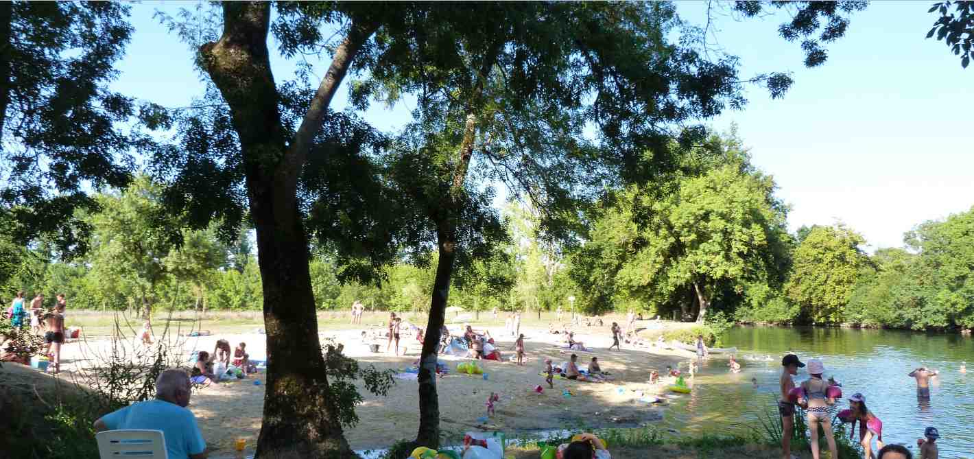 Baignade du Portal à Vars