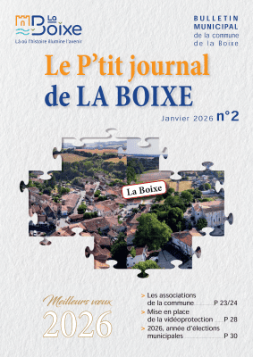 Couverture Le P’tit journal de LA BOIXE